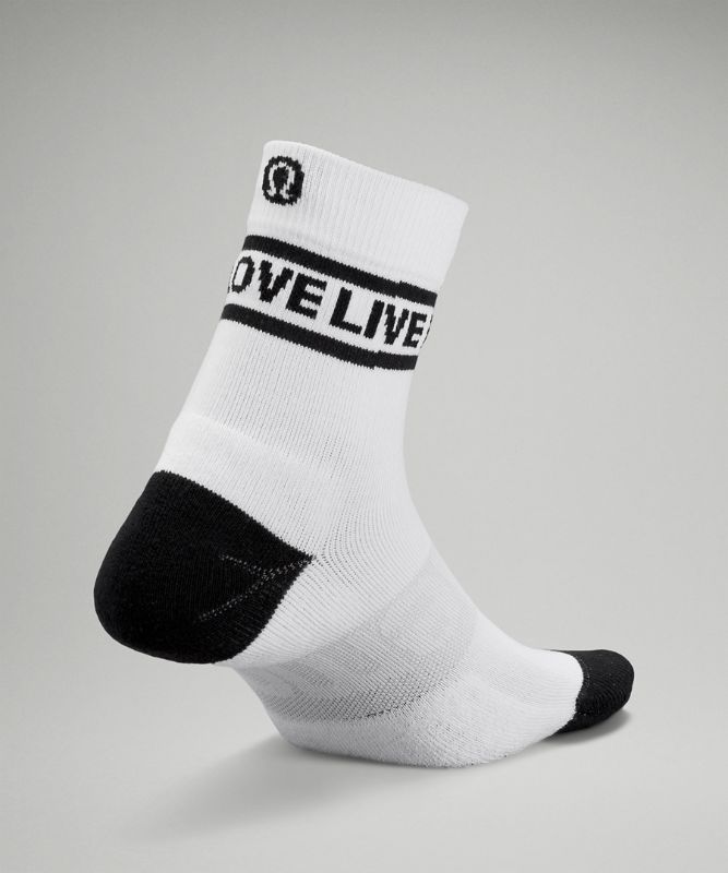 Daily Stride Mid-Crew Sock   Love *New Year Special Edition