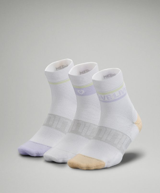 Daily Stride Mid-Crew Sock Stripe *3 Pack