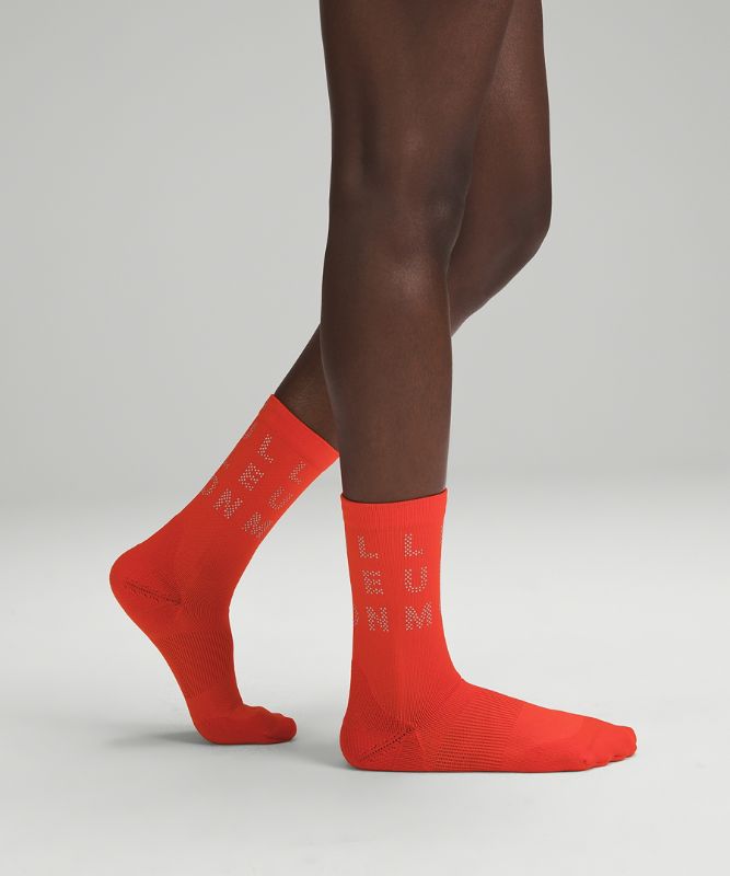 Women's Power Stride Crew Sock *Reflective