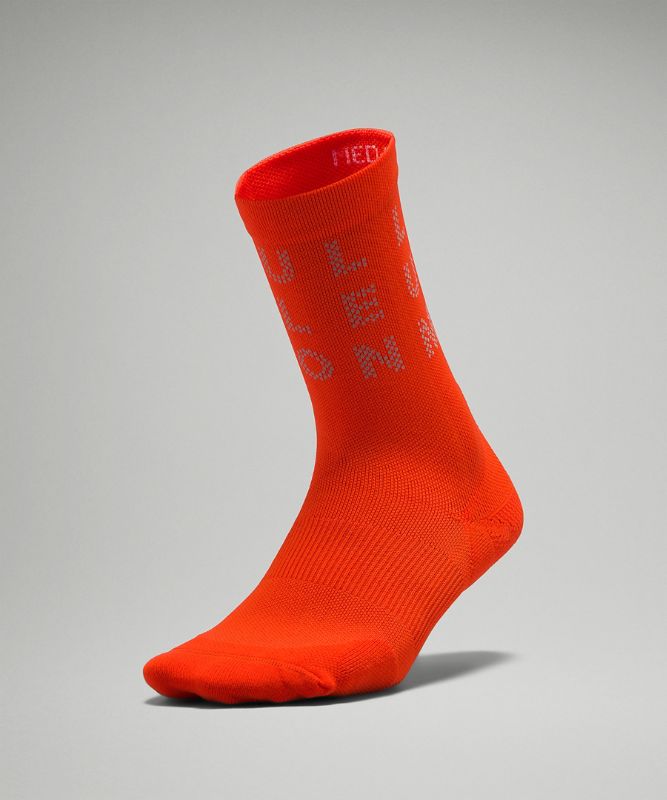 Women's Power Stride Crew Sock *Reflective