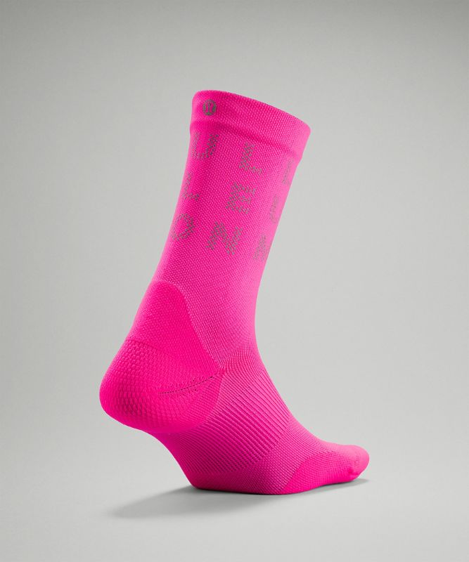 Women's Power Stride Crew Sock *Reflective