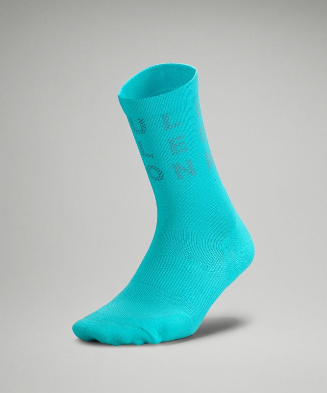 Women's Power Stride Crew Sock *Reflective