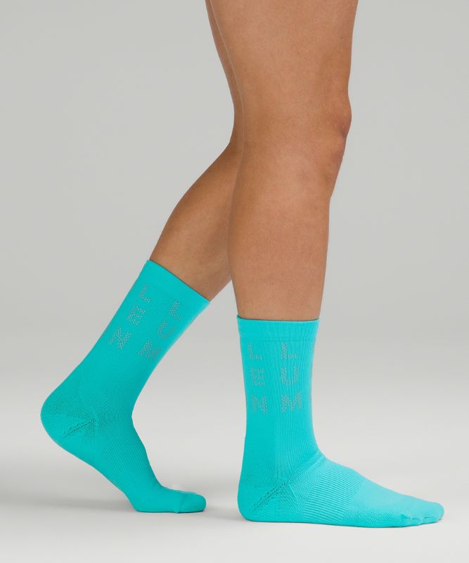 Women's Power Stride Crew Sock *Reflective