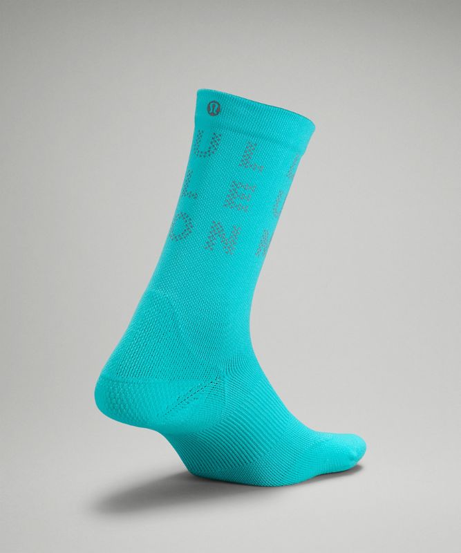 Women's Power Stride Crew Sock *Reflective