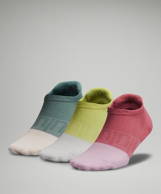 Daily Stride Low-Ankle Sock 3 Pack *Multi-Colour