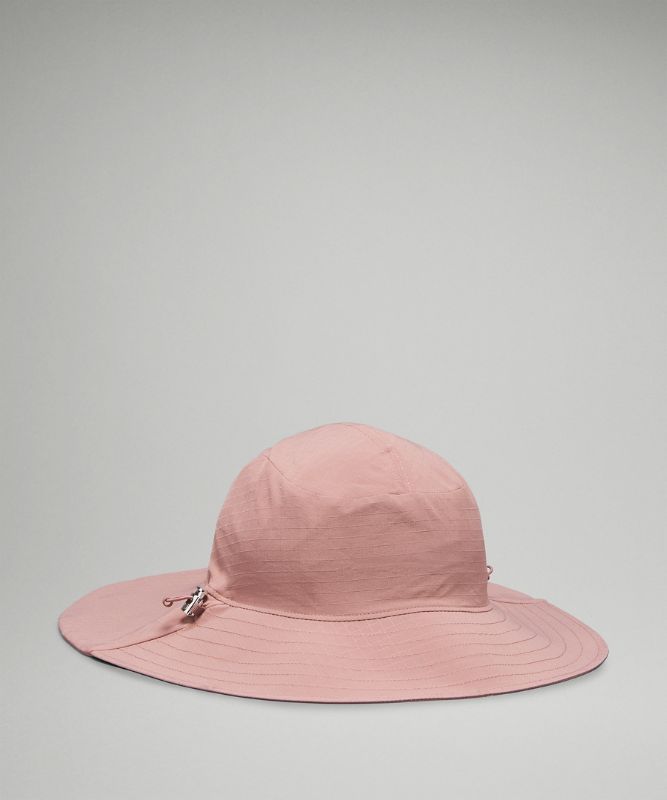 Women's Cinchable Wide Brim Bucket Hat