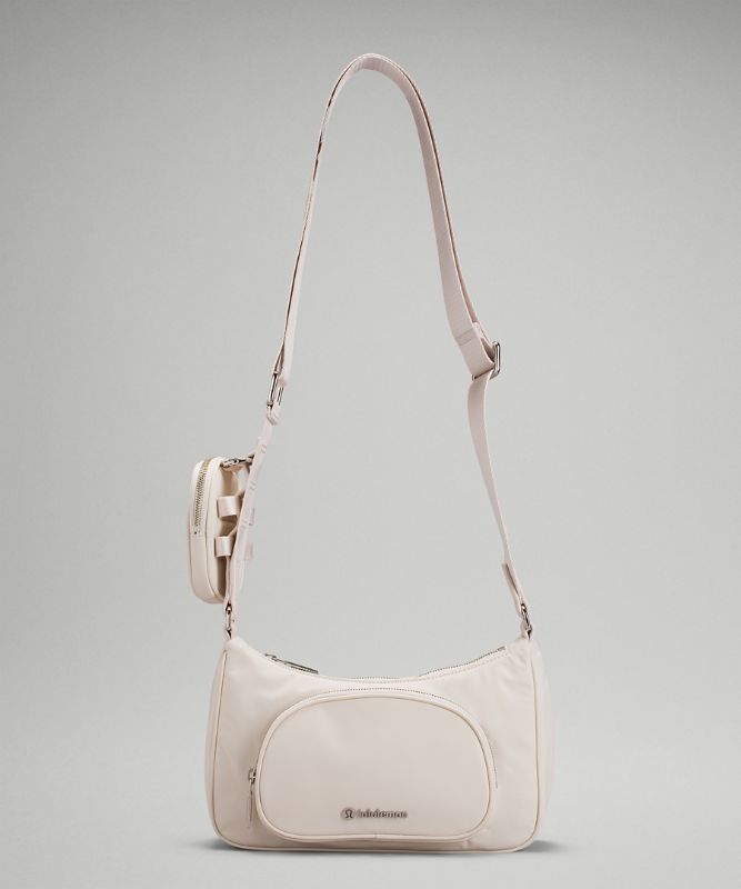 Crossbody with Nano Pouch *Online Only | White Opal | luludrops