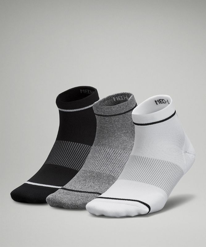 Women's Power Stride Ankle Sock 3 Pack *Stripe