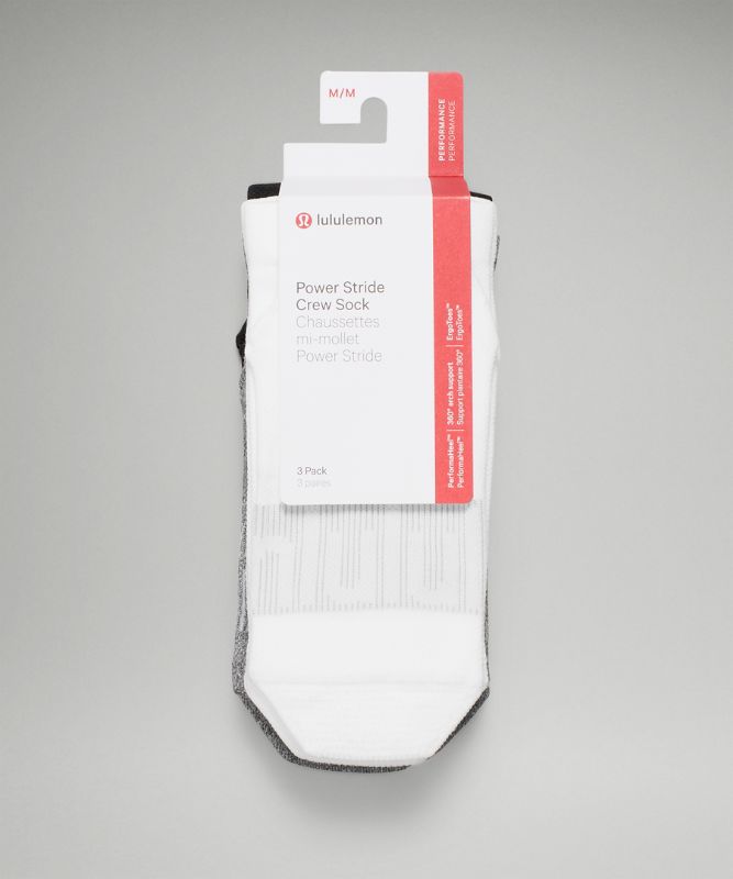 Women's Power Stride Crew Sock *3 Pack