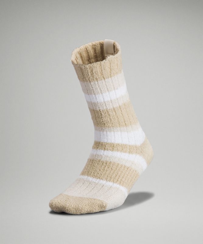 Women's Daily Stride Fuzzy Crew Sock