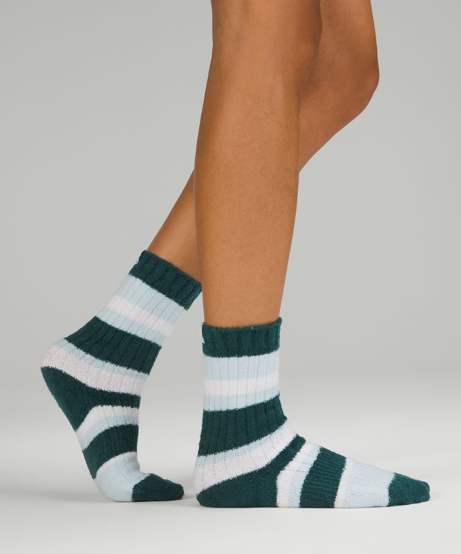 Women's Daily Stride Fuzzy Crew Sock