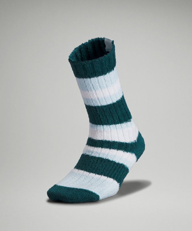 Women's Daily Stride Fuzzy Crew Sock