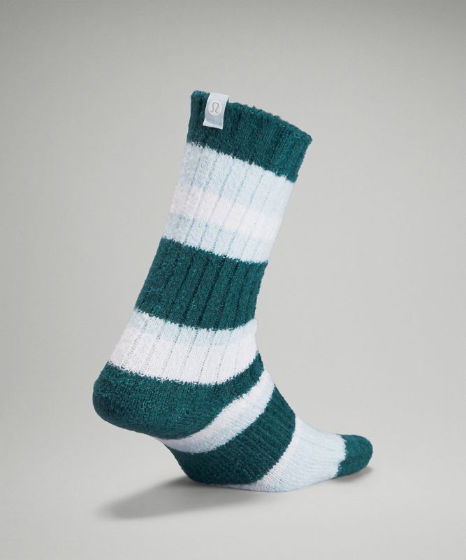 Women's Daily Stride Fuzzy Crew Sock