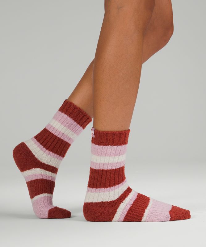 Women's Daily Stride Fuzzy Crew Sock