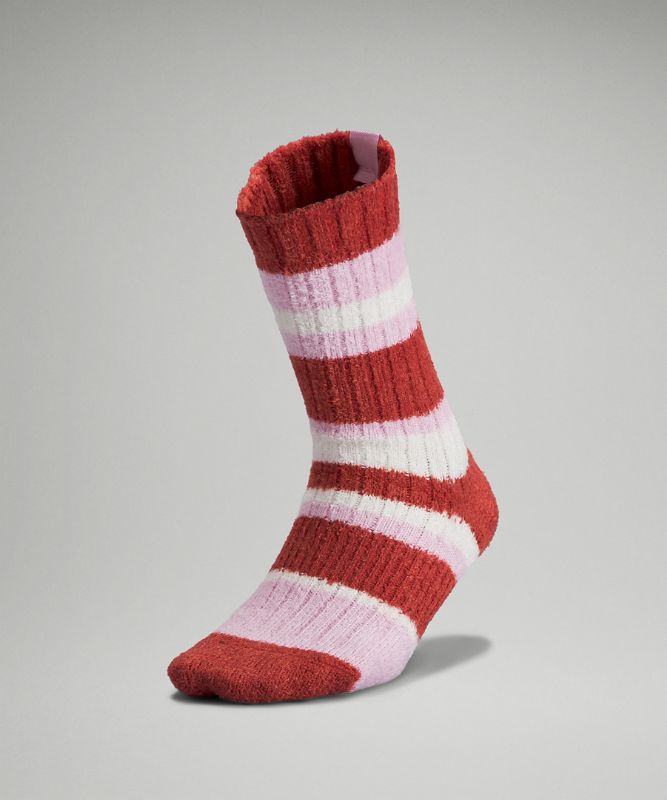 Women's Daily Stride Fuzzy Crew Sock