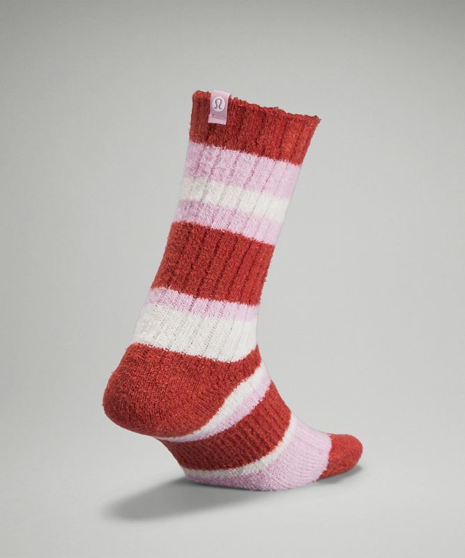 Women's Daily Stride Fuzzy Crew Sock