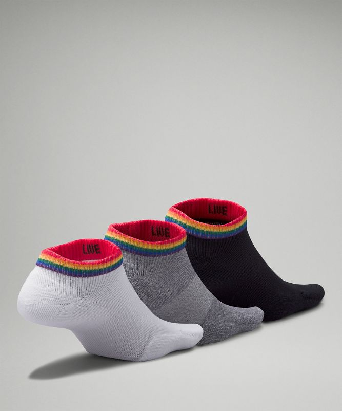 Women's Daily Stride Comfort Low-Ankle Sock Stripe *3 Pack