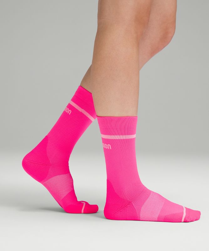 Women's Power Stride Crew Sock Stripe *3 Pack