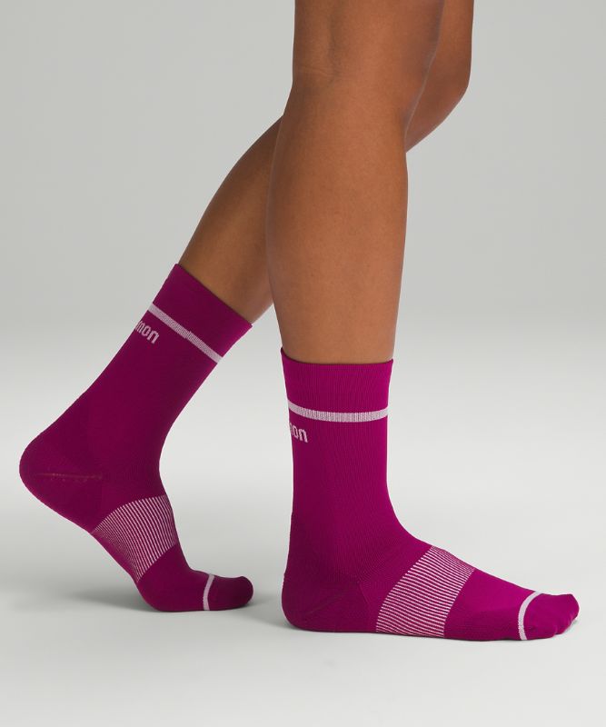 Women's Power Stride Crew Sock Stripe *3 Pack