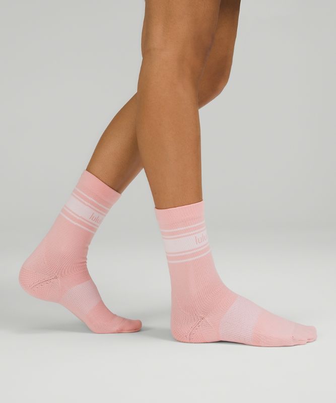 Women's Power Stride Crew Sock 3 Pack *Stripe lululemon