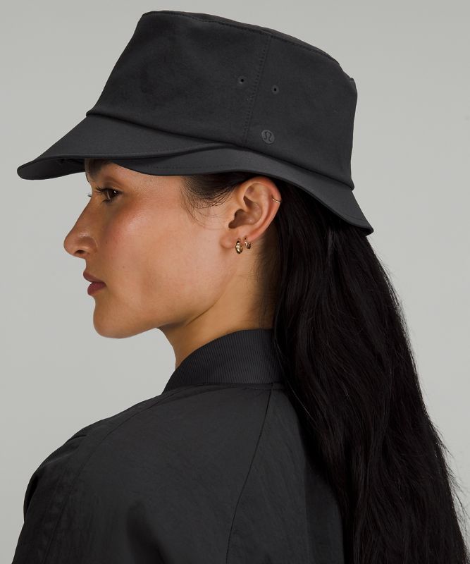 Women's Wide Brim Bucket Hat