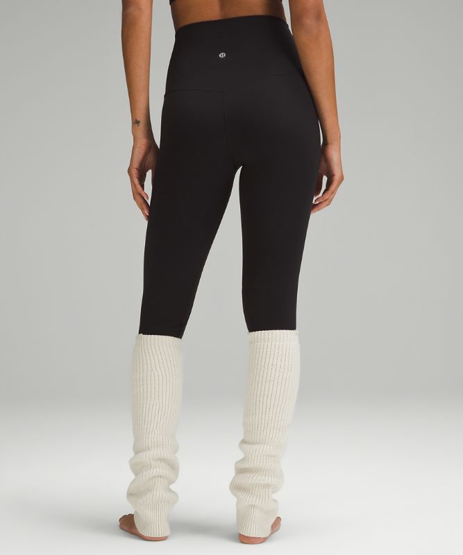 Women's Ribbed Knit Merino Wool-Blend Leg Warmer