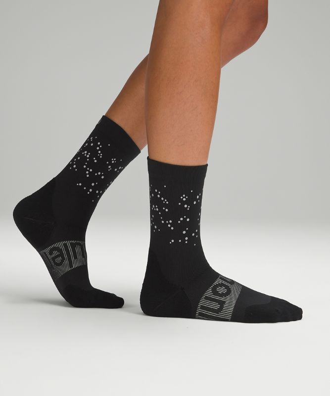 Women's Power Stride Crew Sock *Reflective