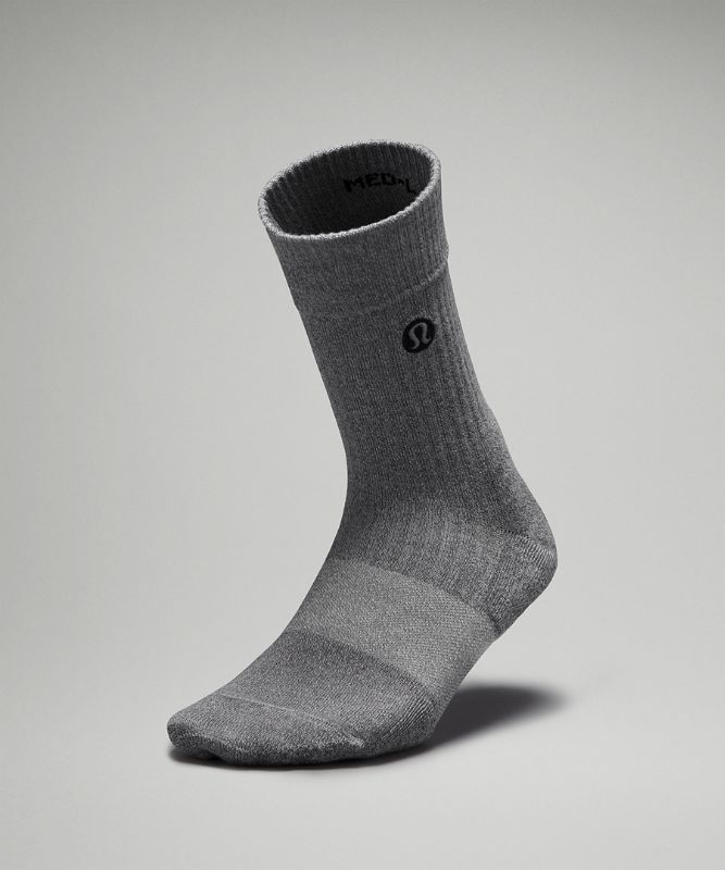 Women's Daily Stride Comfort Crew Sock Ribbed