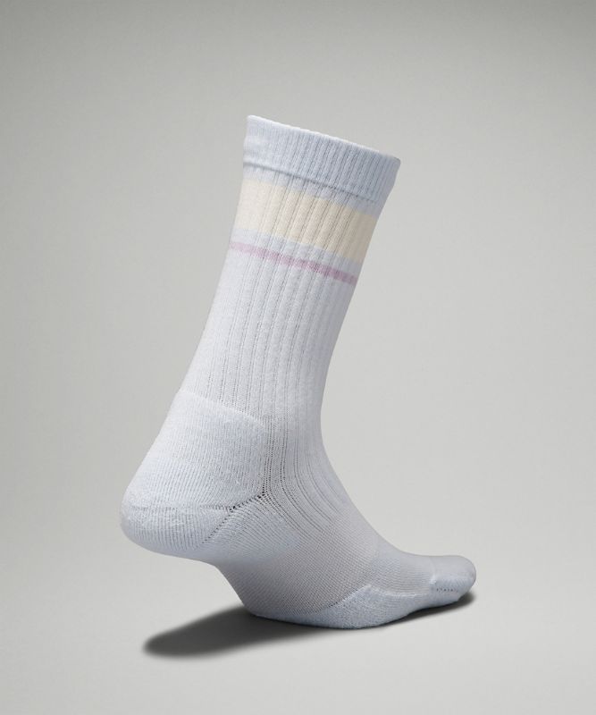 Women's Daily Stride Ribbed Comfort Crew Socks