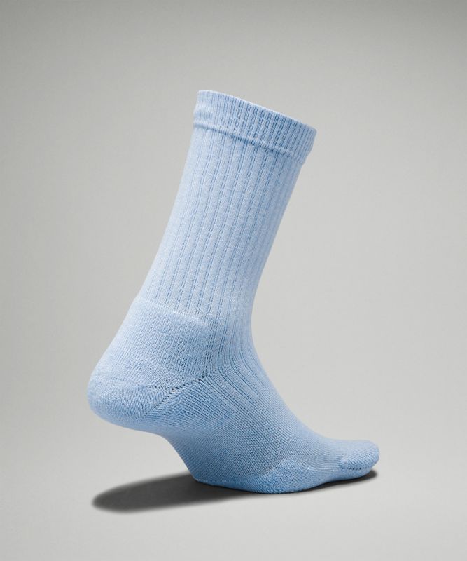 Women's Daily Stride Ribbed Comfort Crew Socks