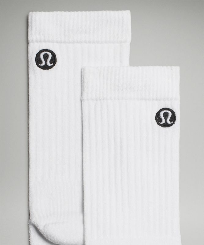 Women's Daily Stride Ribbed Comfort Crew Socks *3 Pack